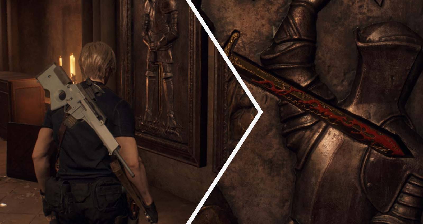 ResidentEvil4RemakeSwordPuzzleFeature