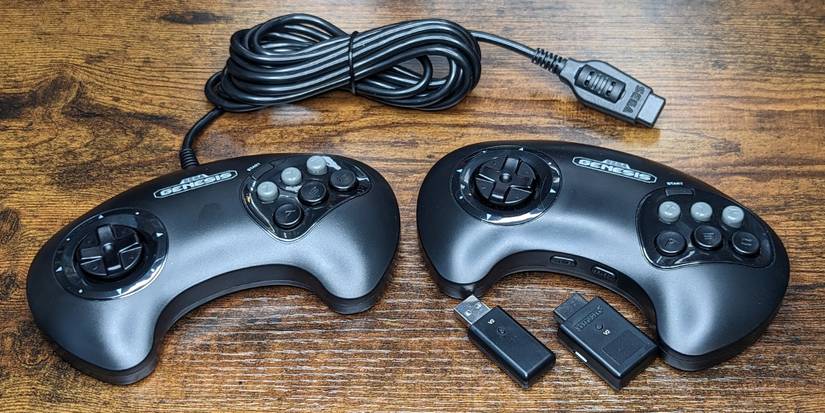 Retro-Bit Big 6 Wired And Wireless Versions