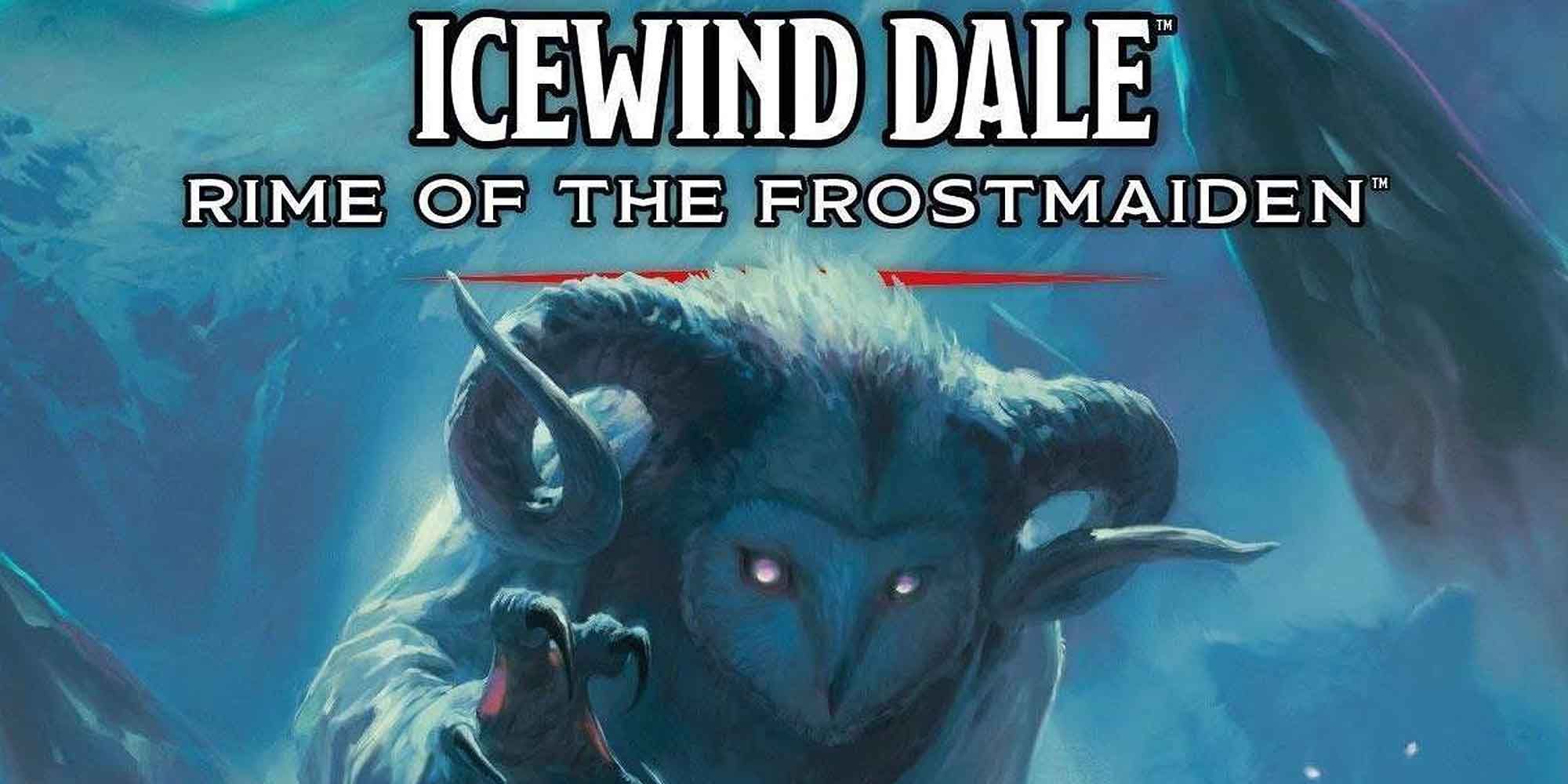 Rime of the Frostmaiden D&D campaign book