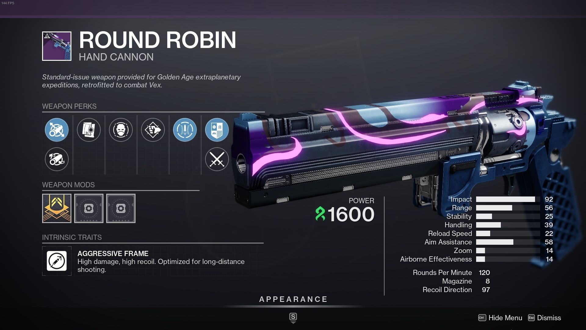 Destiny 2 how to get round robin
