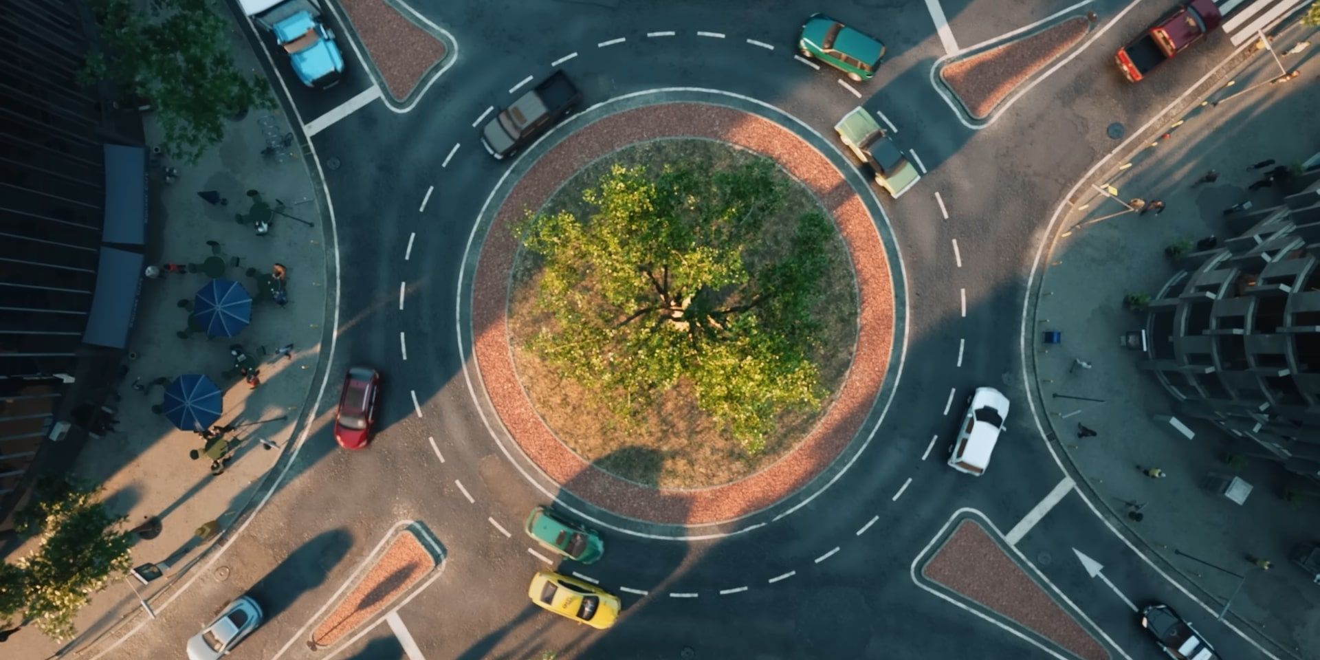 Cities: Skylines 2 Roundabout