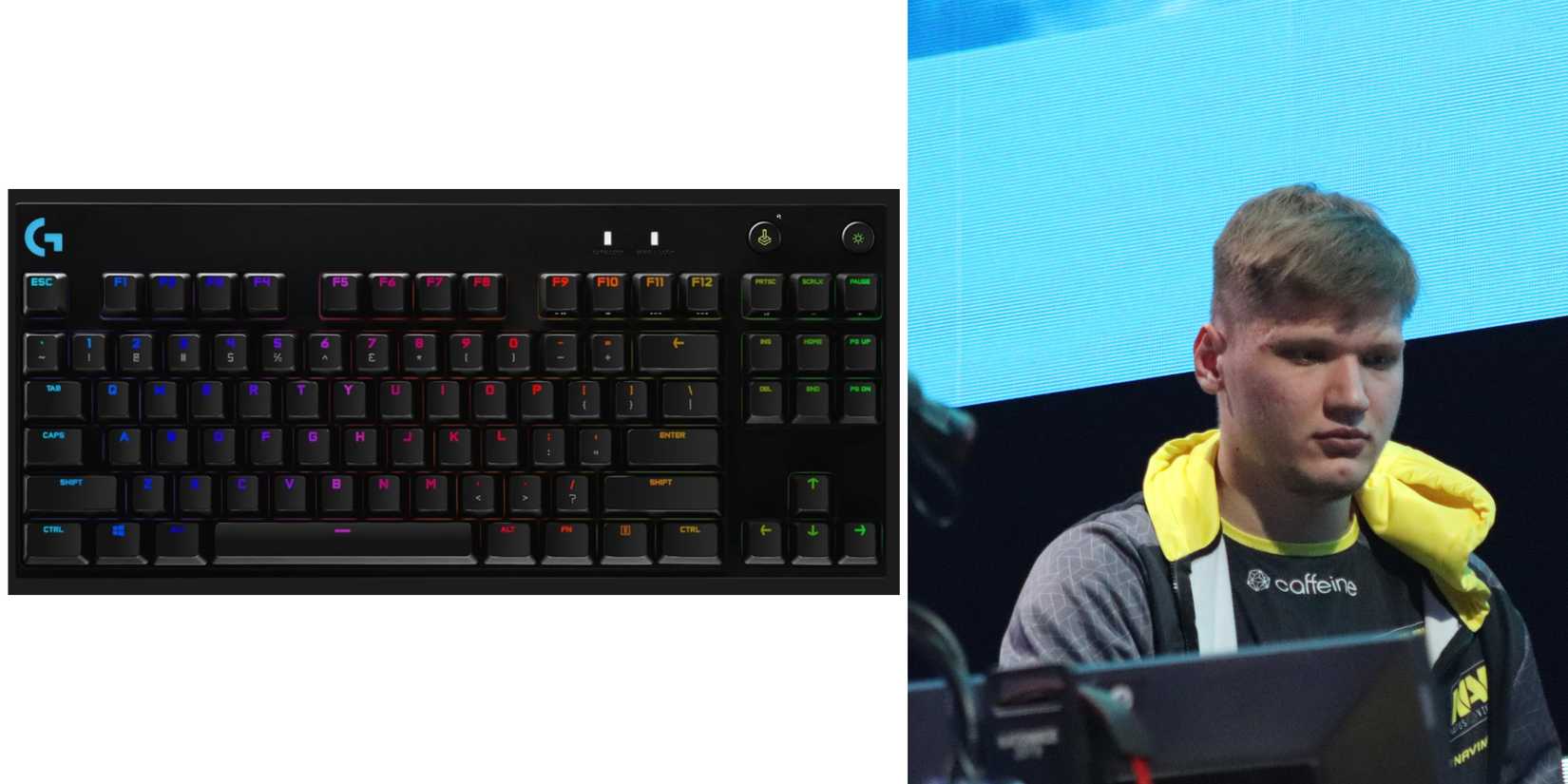 s1mple Logitech G Pro X Keyboard