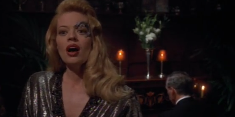 Seven of Nine Singing in the Killing Game