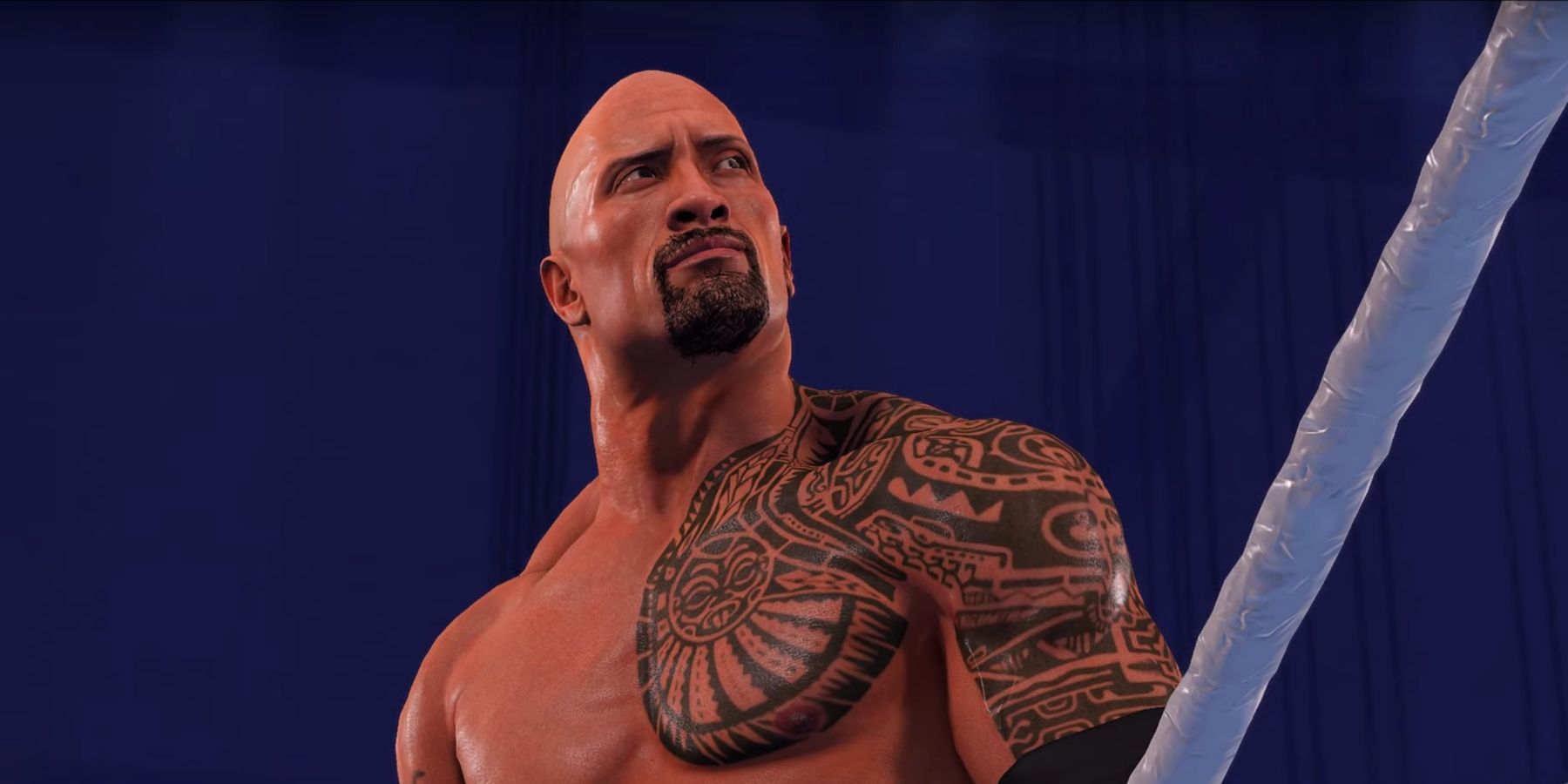 WWE 2K23 Player Shows What The Rock Would Look Like as The Lock