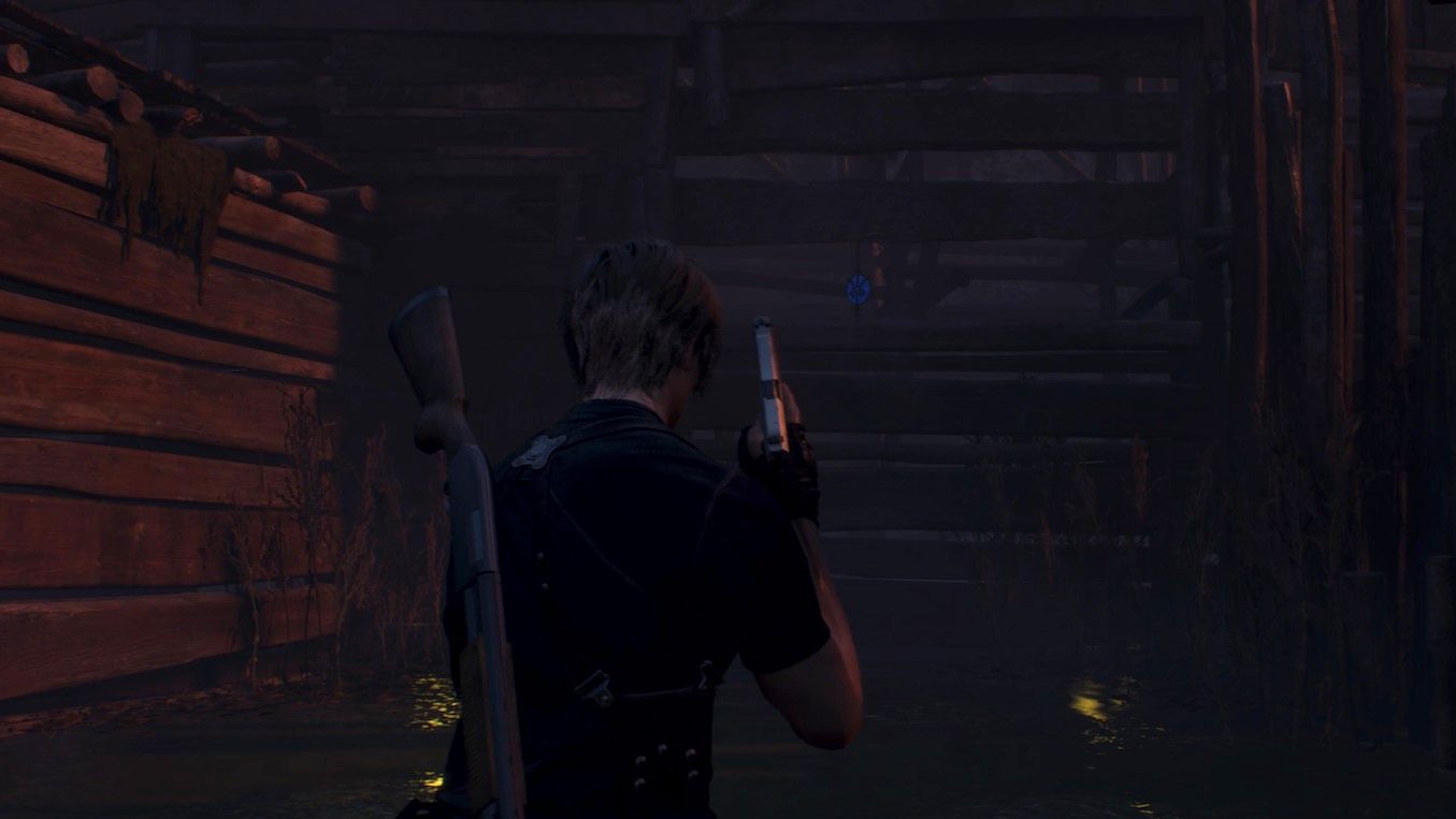 RE4 Remake How to Destroy All Blue Medallions at the Fish Farm and Quarry