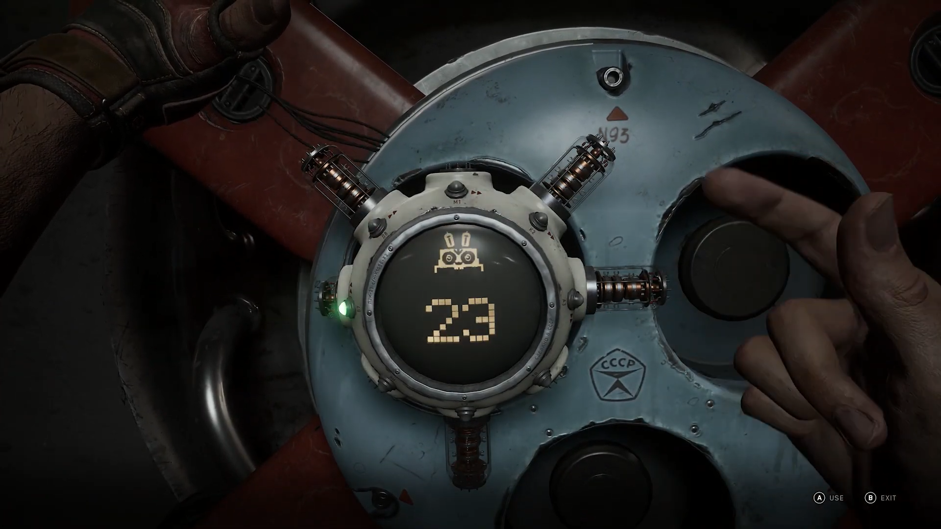 image showing how to unlock blood courier timing locks in atomic hearts.