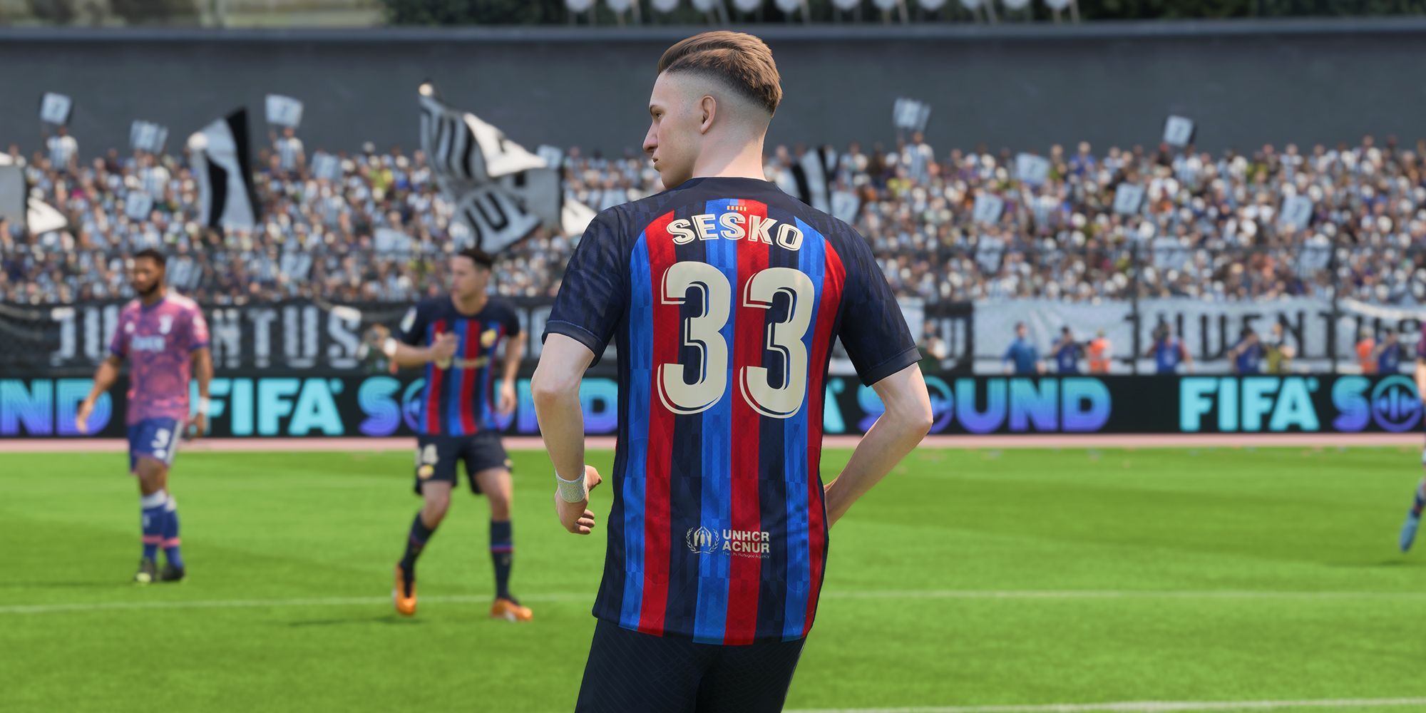 Screenshot Of Benjamin Sesko In FIFA 23 Career Mode