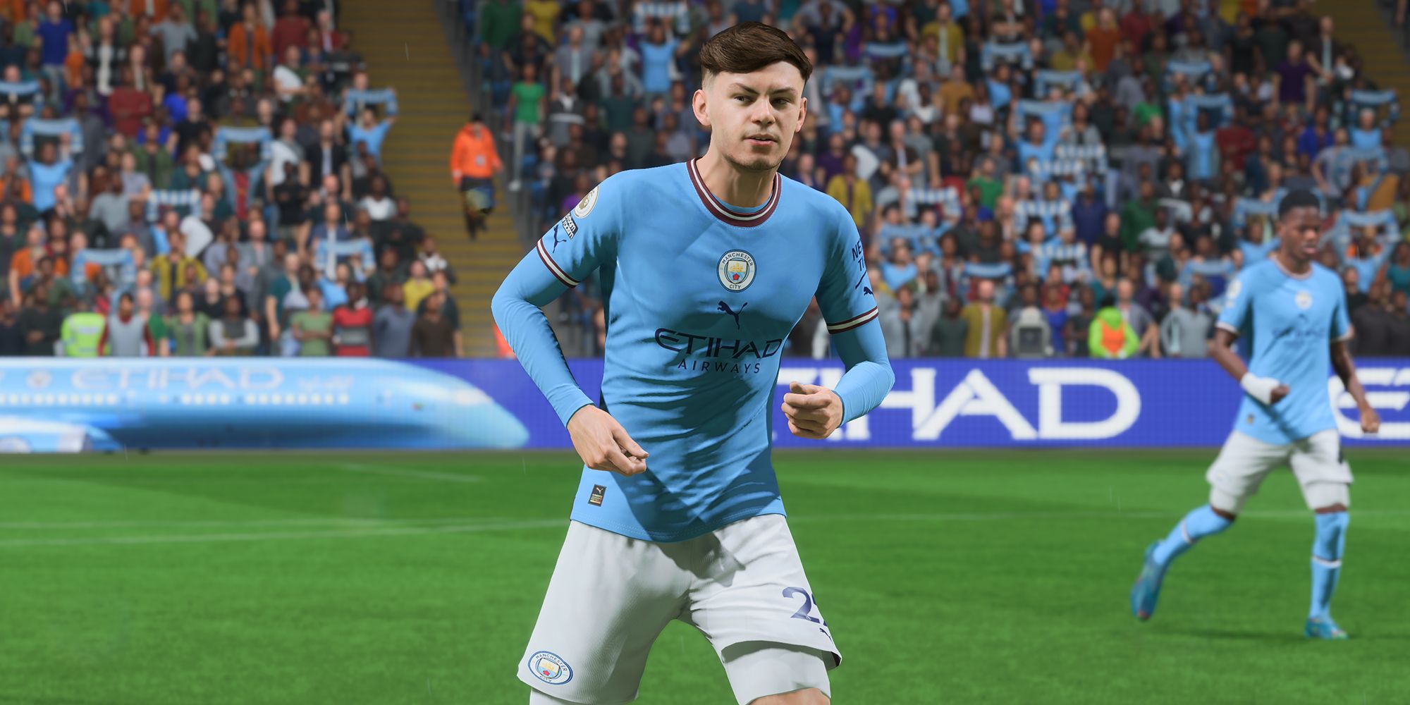 Tangkapan layar Conor Bradley di FIFA 23 Career Mode