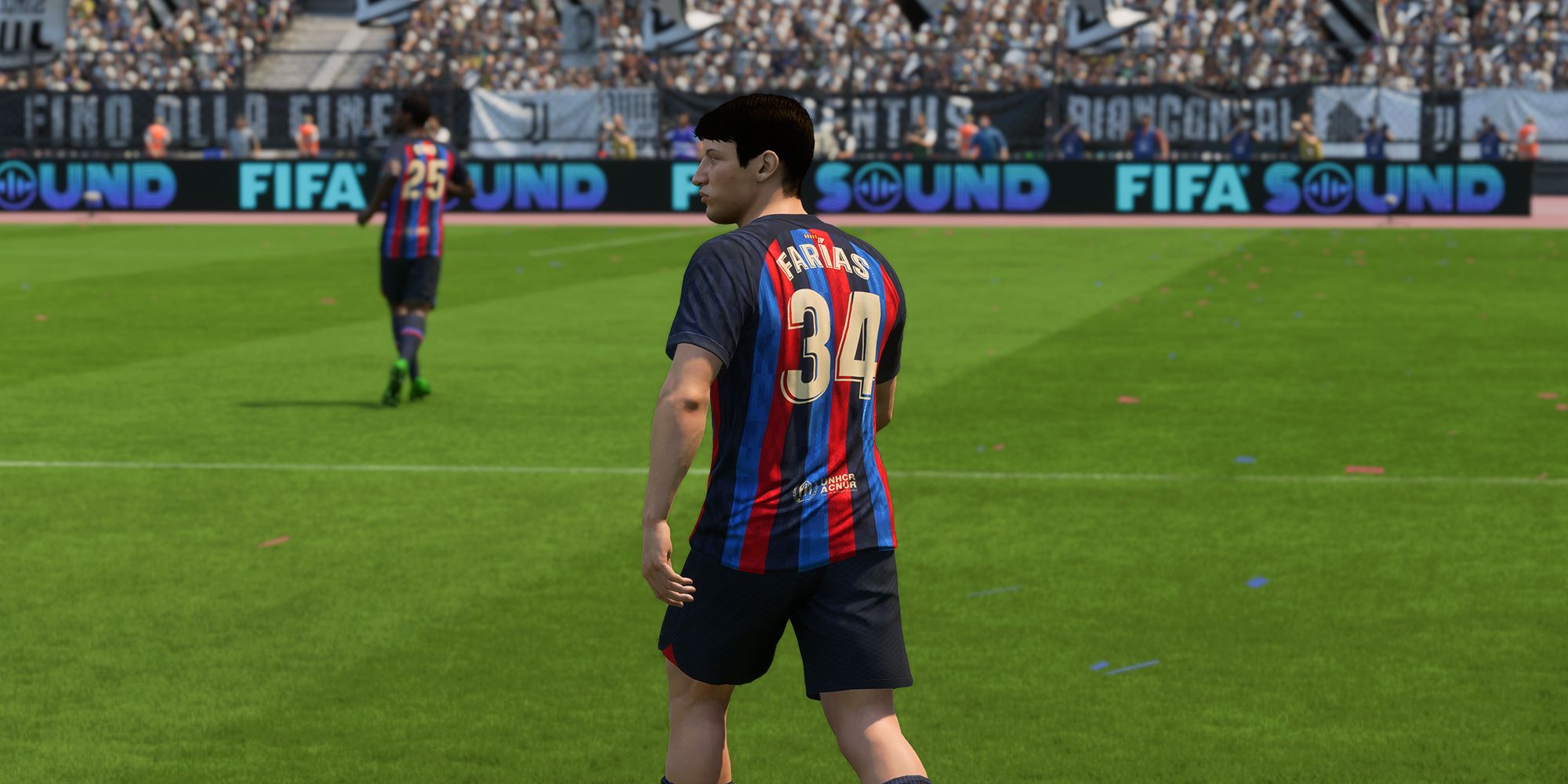 Screenshot Of Facunda Farias In FIFA 23 Career Mode