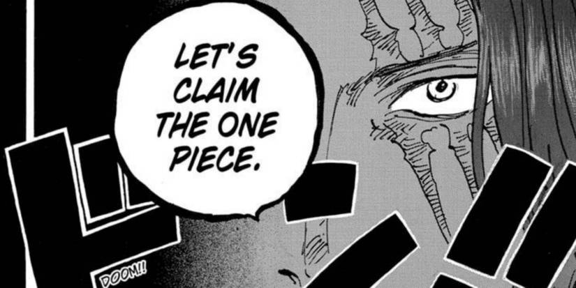 Shanks talks about claiming the One Piece