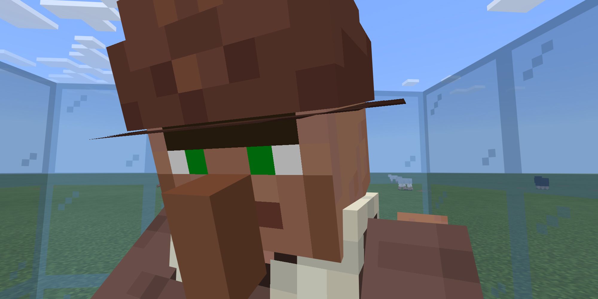 Shepard Villager In Minecraft