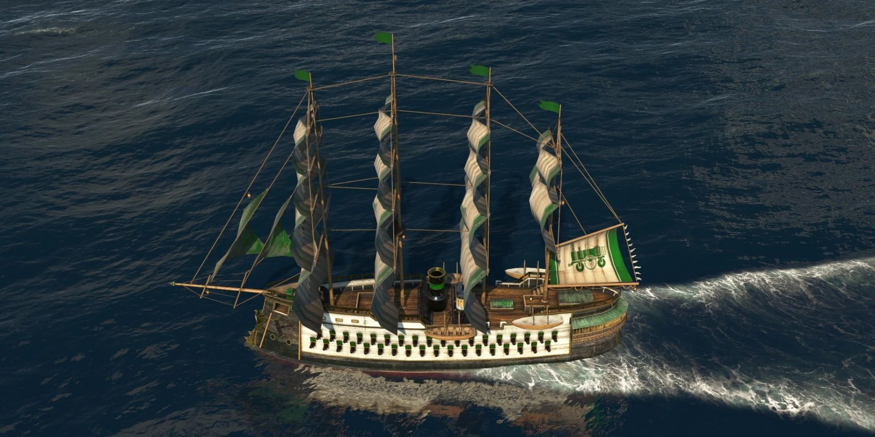 Ship-of-the-line in anno 1800