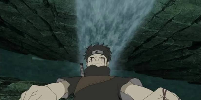 Shisui Falling to His Death
