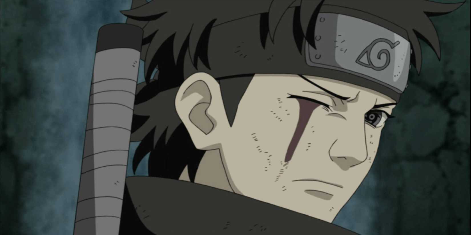 Shisui Uchiha injured