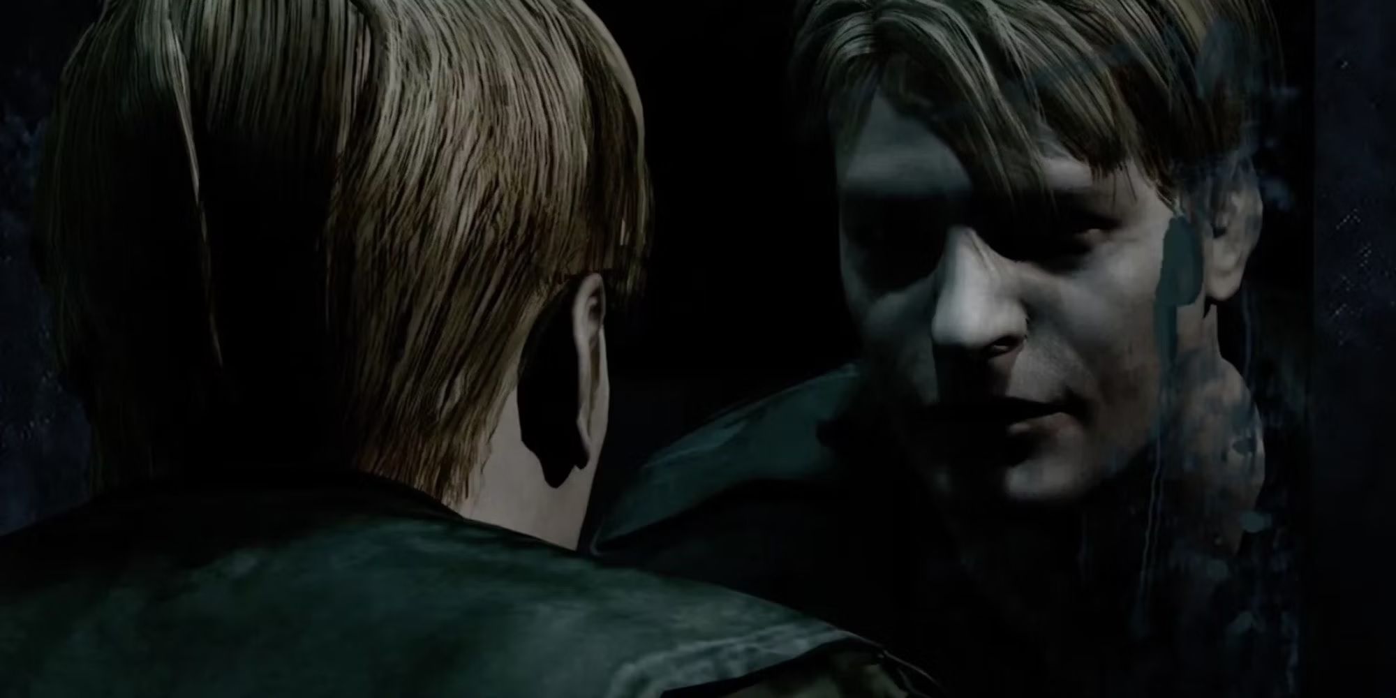 james in the mirror silent hill 2 opening