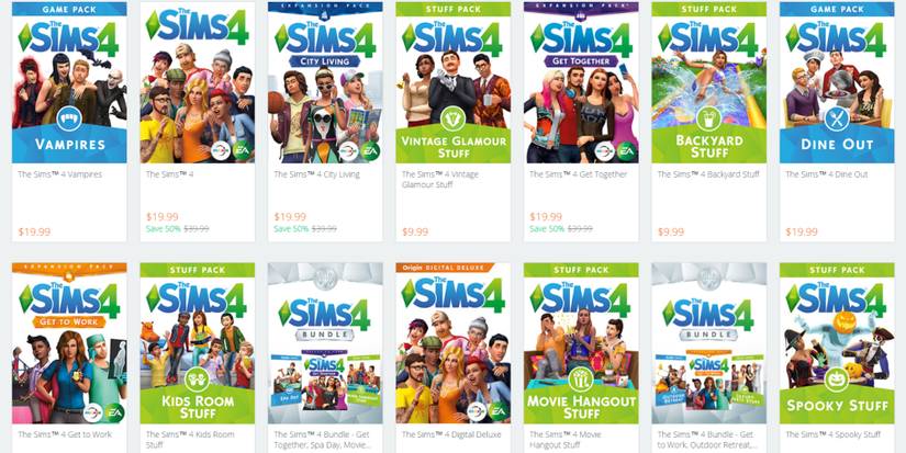Sims Expansions