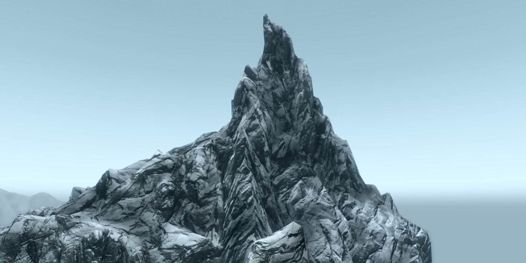 Skyrim The Elder Scrolls V Dragonborn DLC Solstheim peaks Mortrag Peak