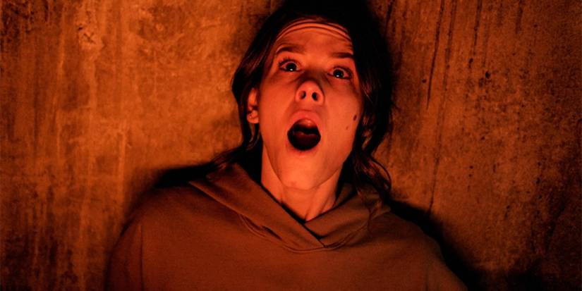 Rose Cotter lying on the floor at the end of Smile