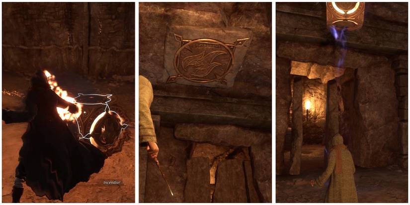 solving the first treasure vault puzzle in hogwarts legacy