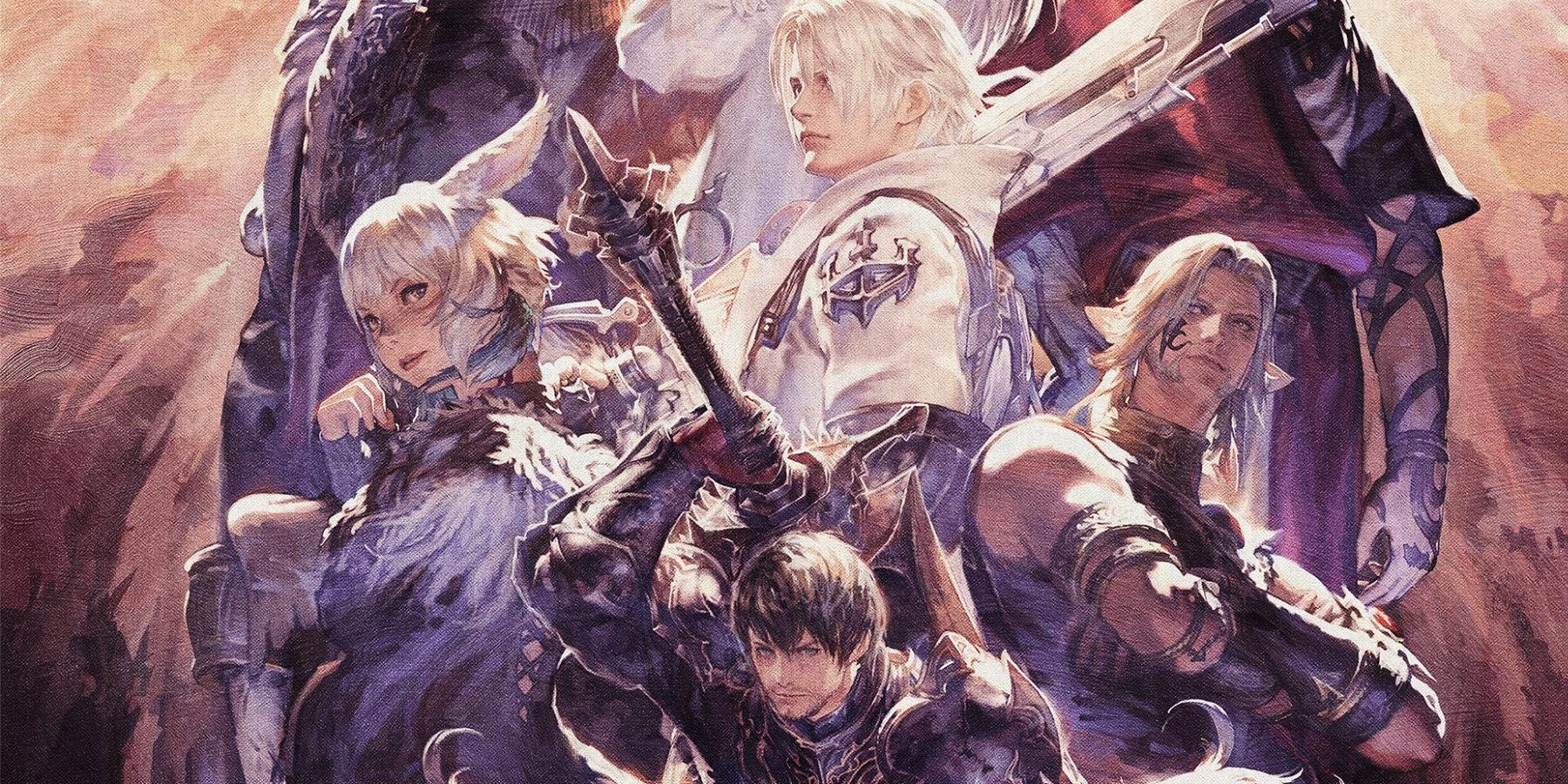 Some of the main characters in FF14