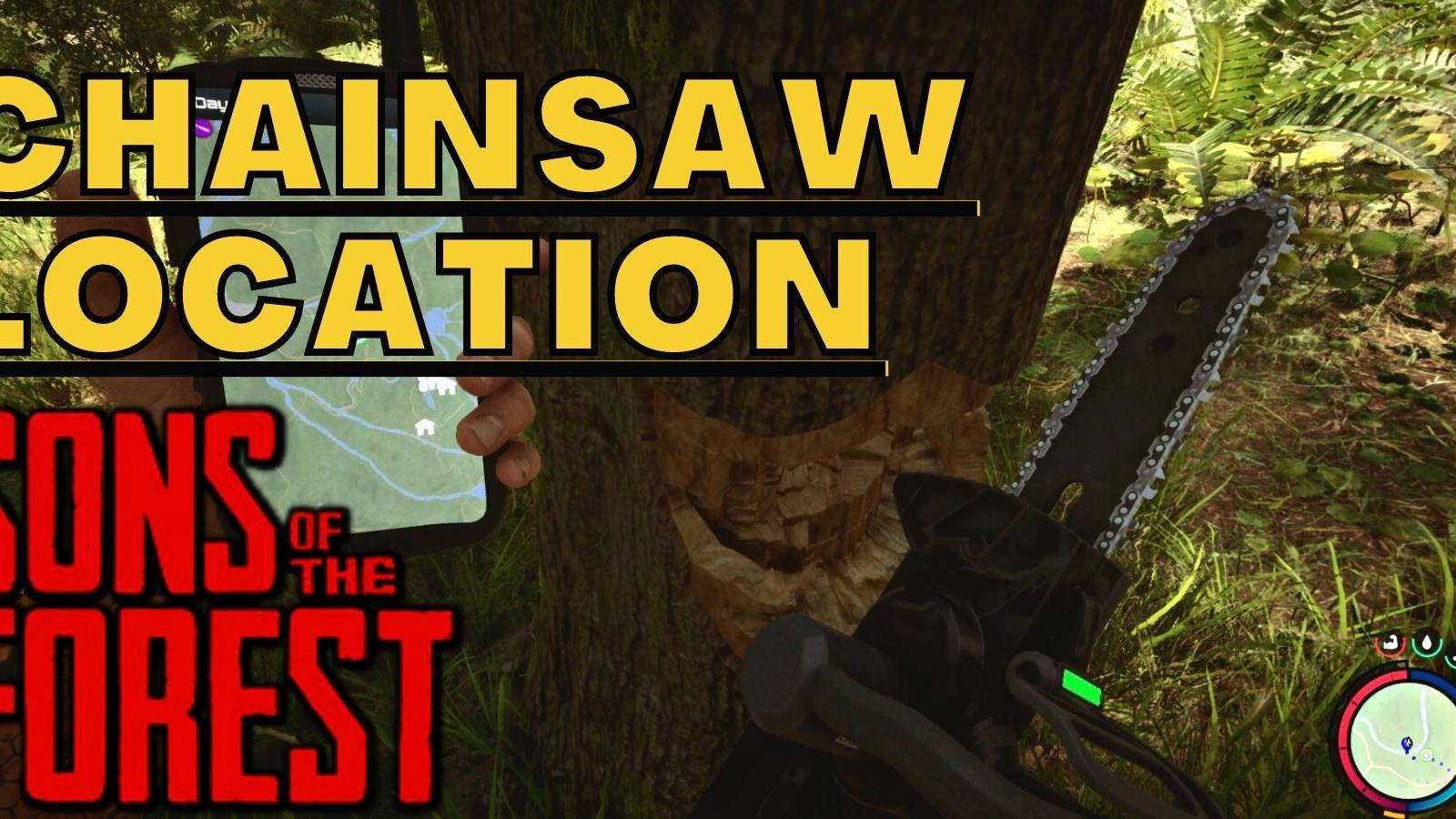 Sons of The Forest Chainsaw Location