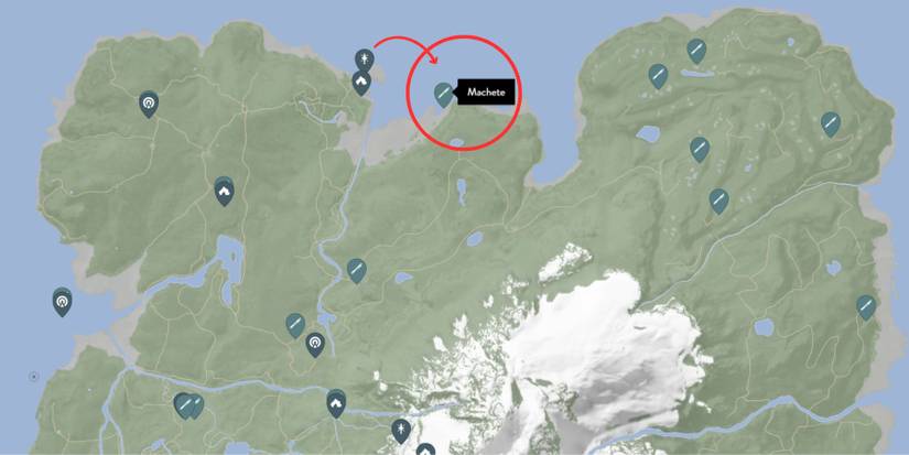 Sons of The Forest Machete