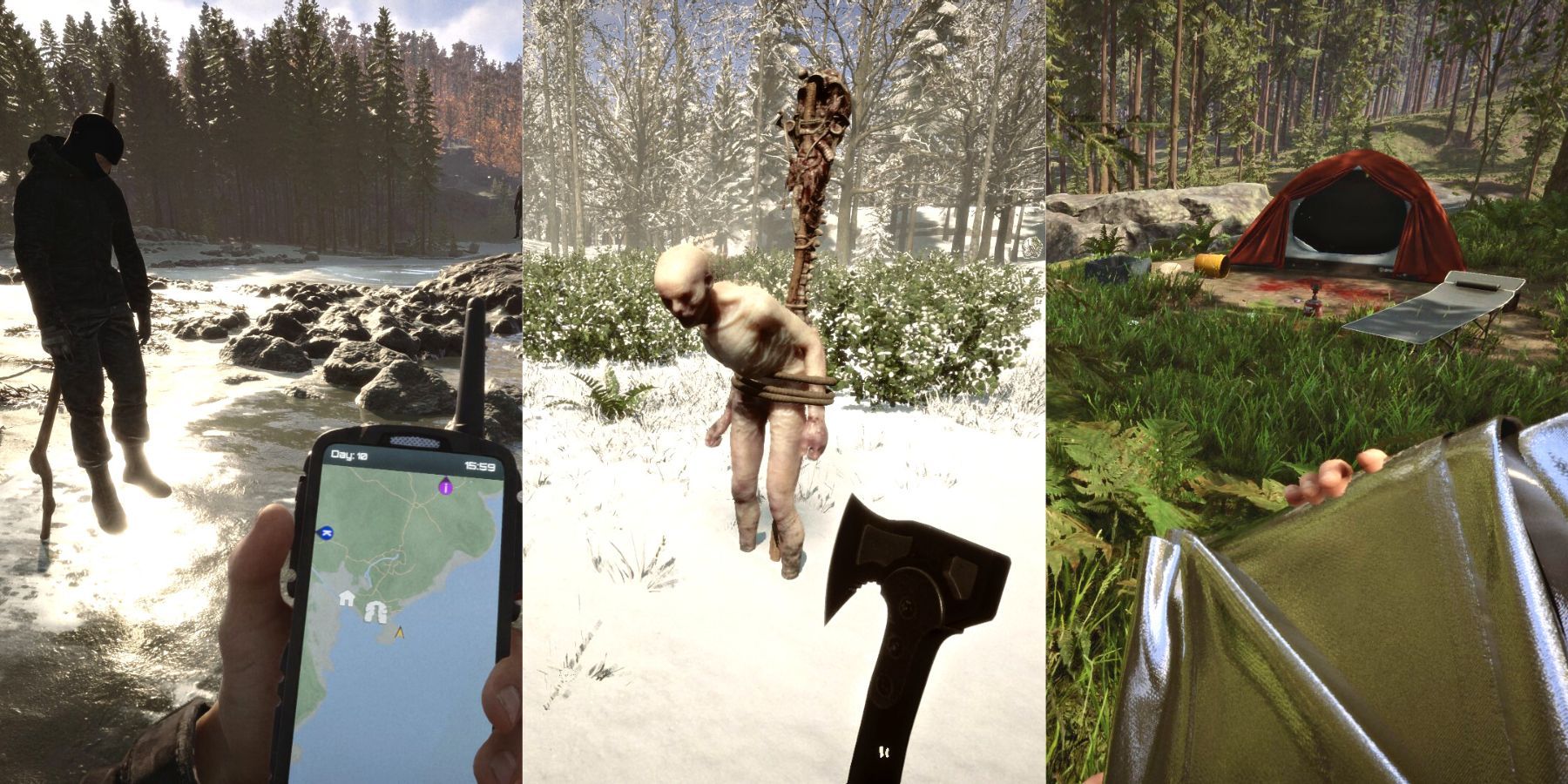 Sons of the Forest Best Base Locations: Creative and Survival modes -  Basics - Getting Started, Sons of the Forest