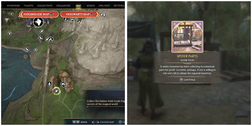 south hogwarts field guide page 1 in hogwarts legacy