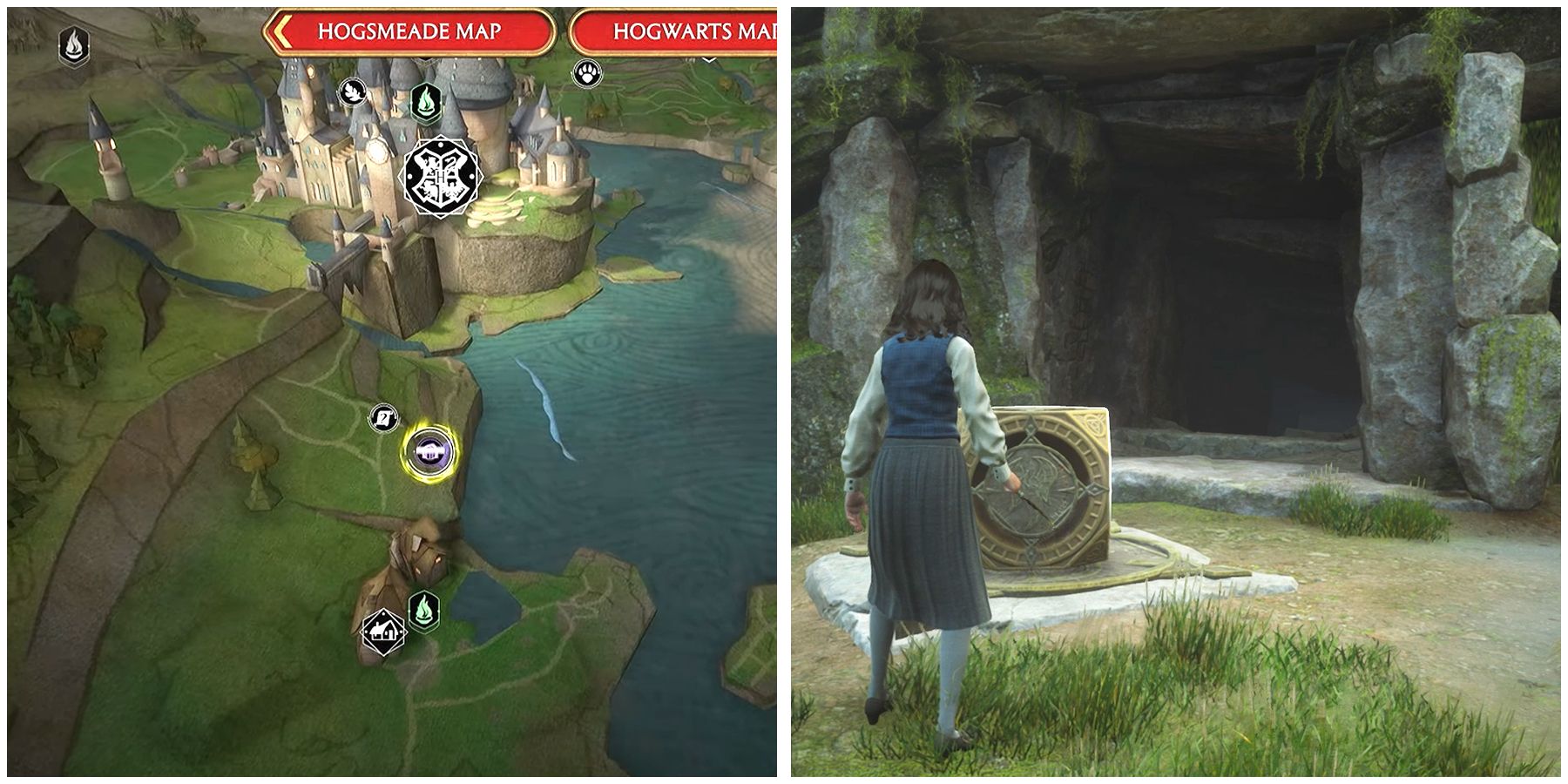 south hogwarts treasure vault 2 location in hogwarts legacy