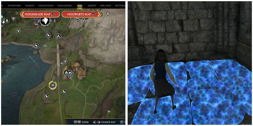 south hogwarts treasure vault 3 location in hogwarts legacy