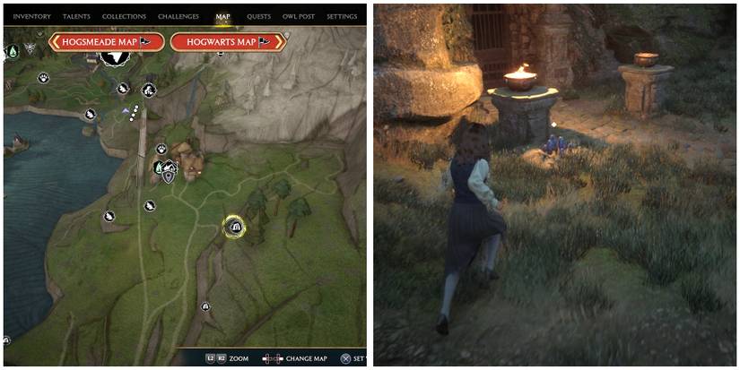 south hogwarts treasure vault 6 location in hogwarts legacy