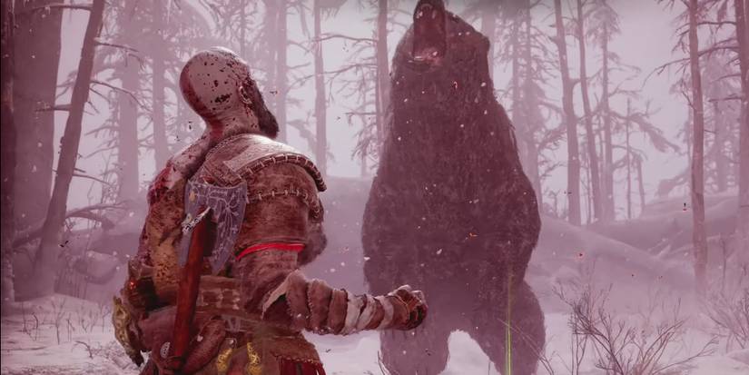 Spartan Rage Kratos vs Atreus