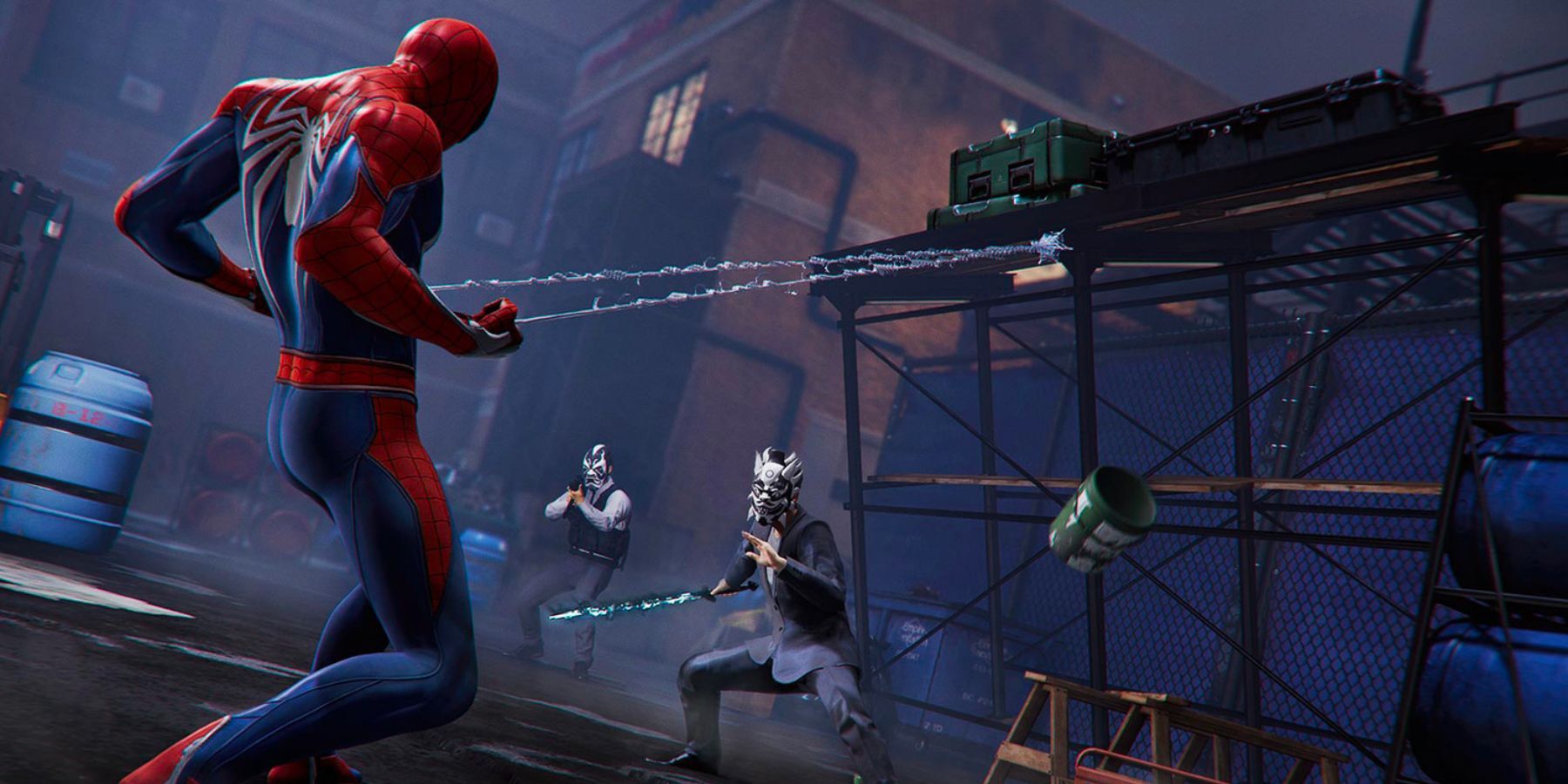 Spider-Man 2 Peter and Miles Combat
