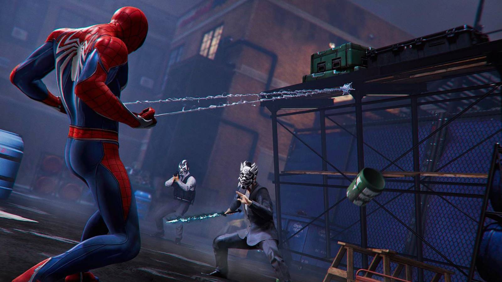 Spider-Man 2 Peter and Miles Combat