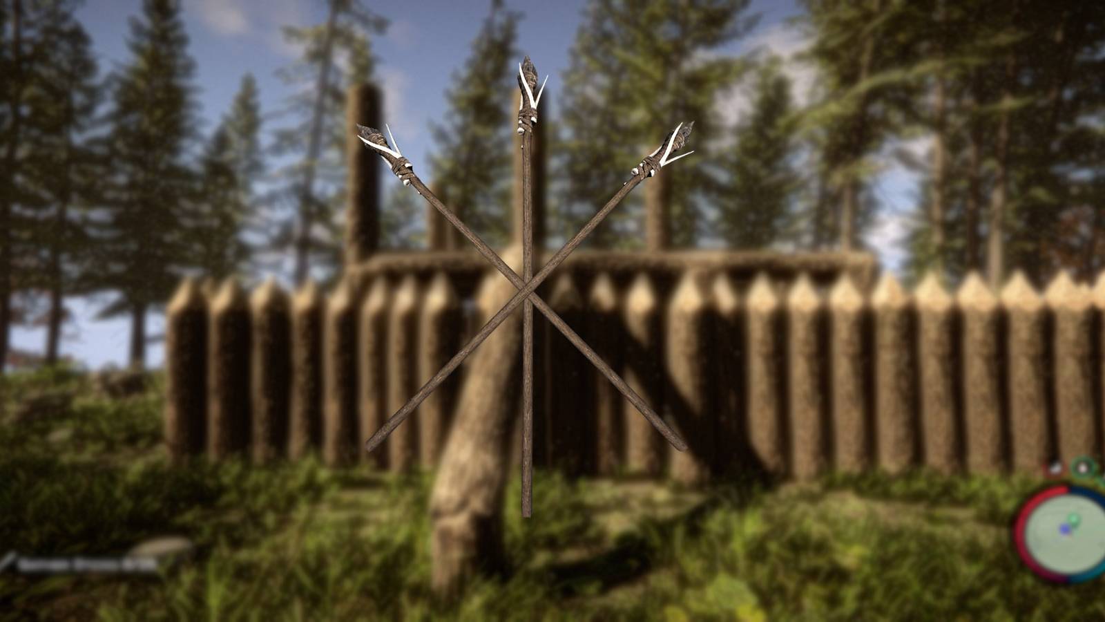 image showing spikes and walls in sons of the forest. 