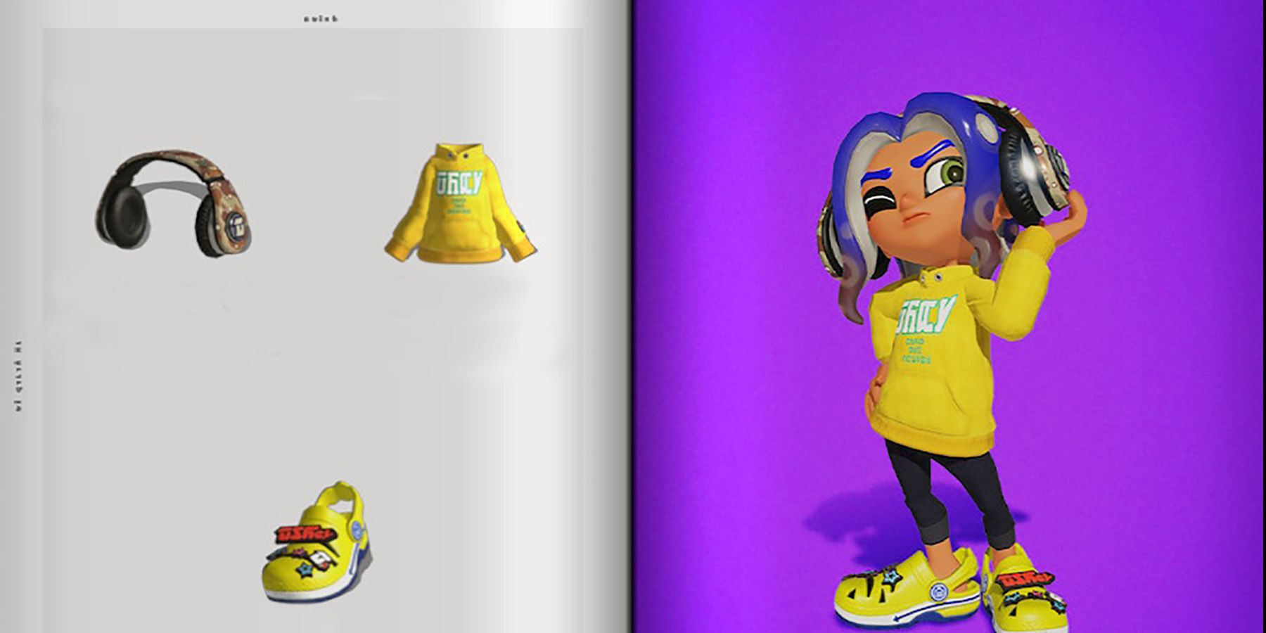 page 5 of the splatoon 3 fresh season catalog, edited to not include text