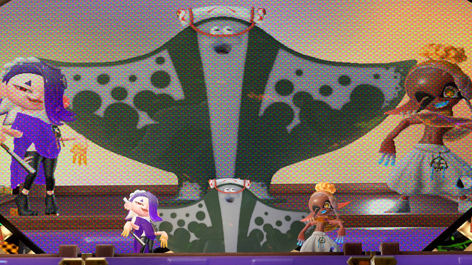 deep cut performing during splatoon 3 splatfest