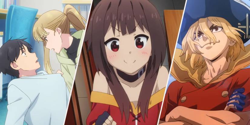 spring 2023 anime crunchyroll dr stone konosuba a galaxy next door