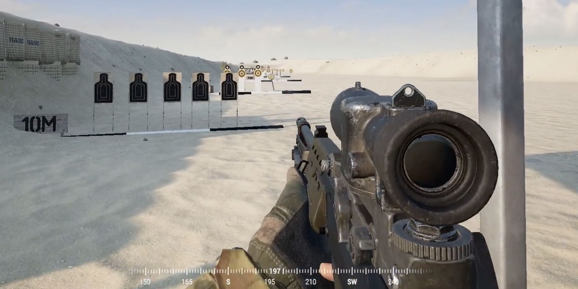 Player slays an enemy at long-range using L86A2