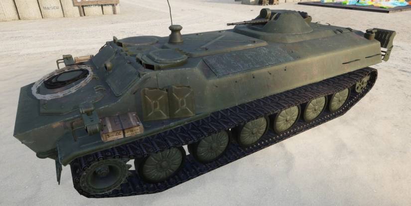 Player moves with a 12 member crew in an MT-LBM 6MA