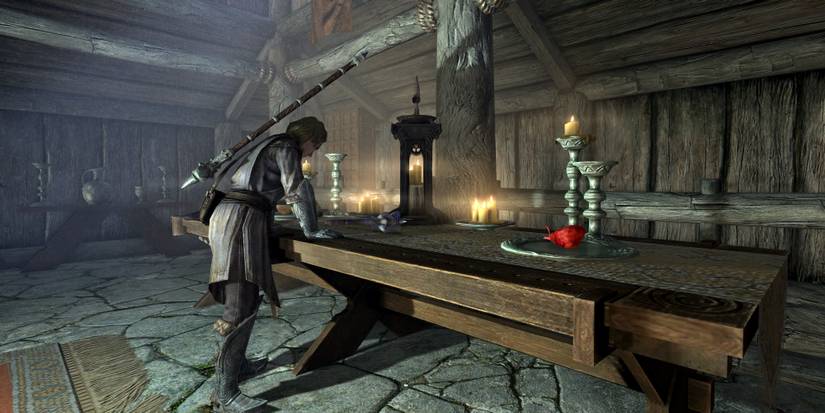 Skyrim Hall of the Vigilant shrine
