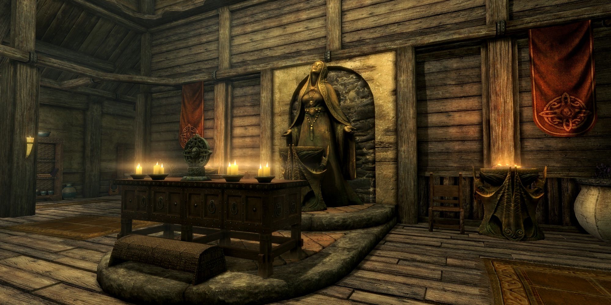 Skyrim Temple of Mara altar