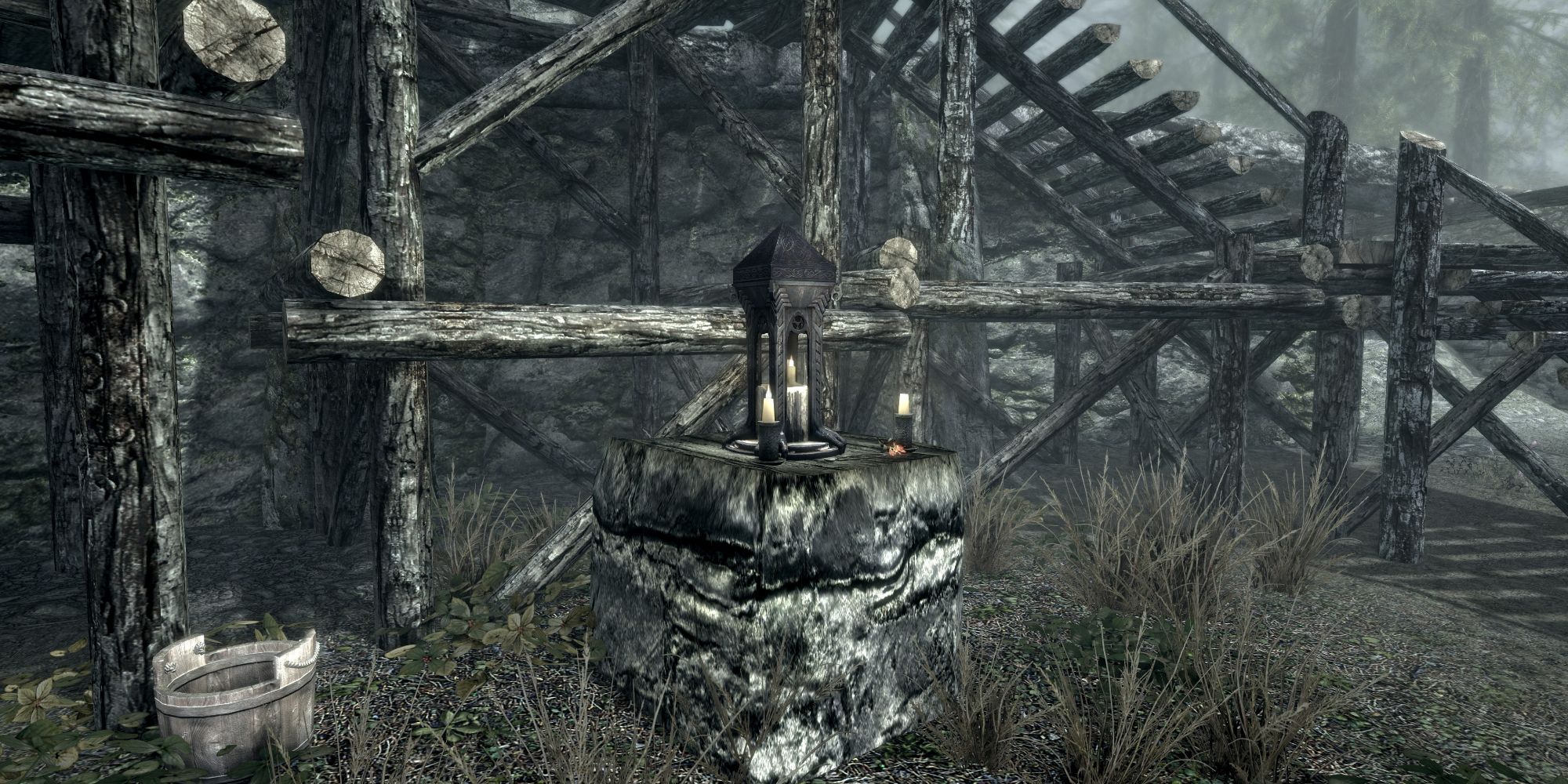 Skyrim Julianos Shrine in Fort Amol