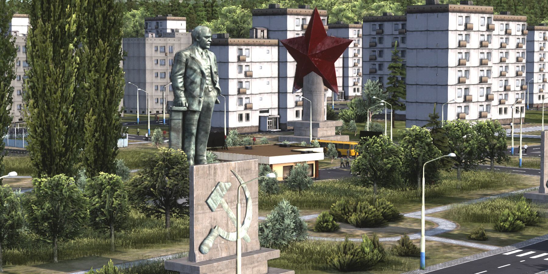 Workers-and-Resources-Soviet-Republic-Gameplay-Soviet-Cityscape