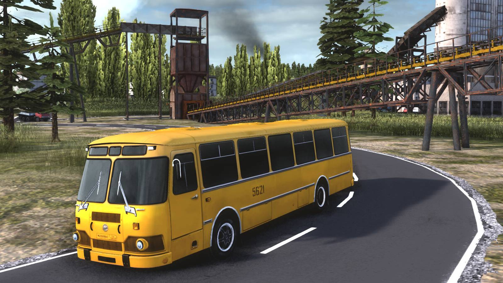 Workers-and-Resources-Soviet-Republic-Gameplay-Yellow-Bus