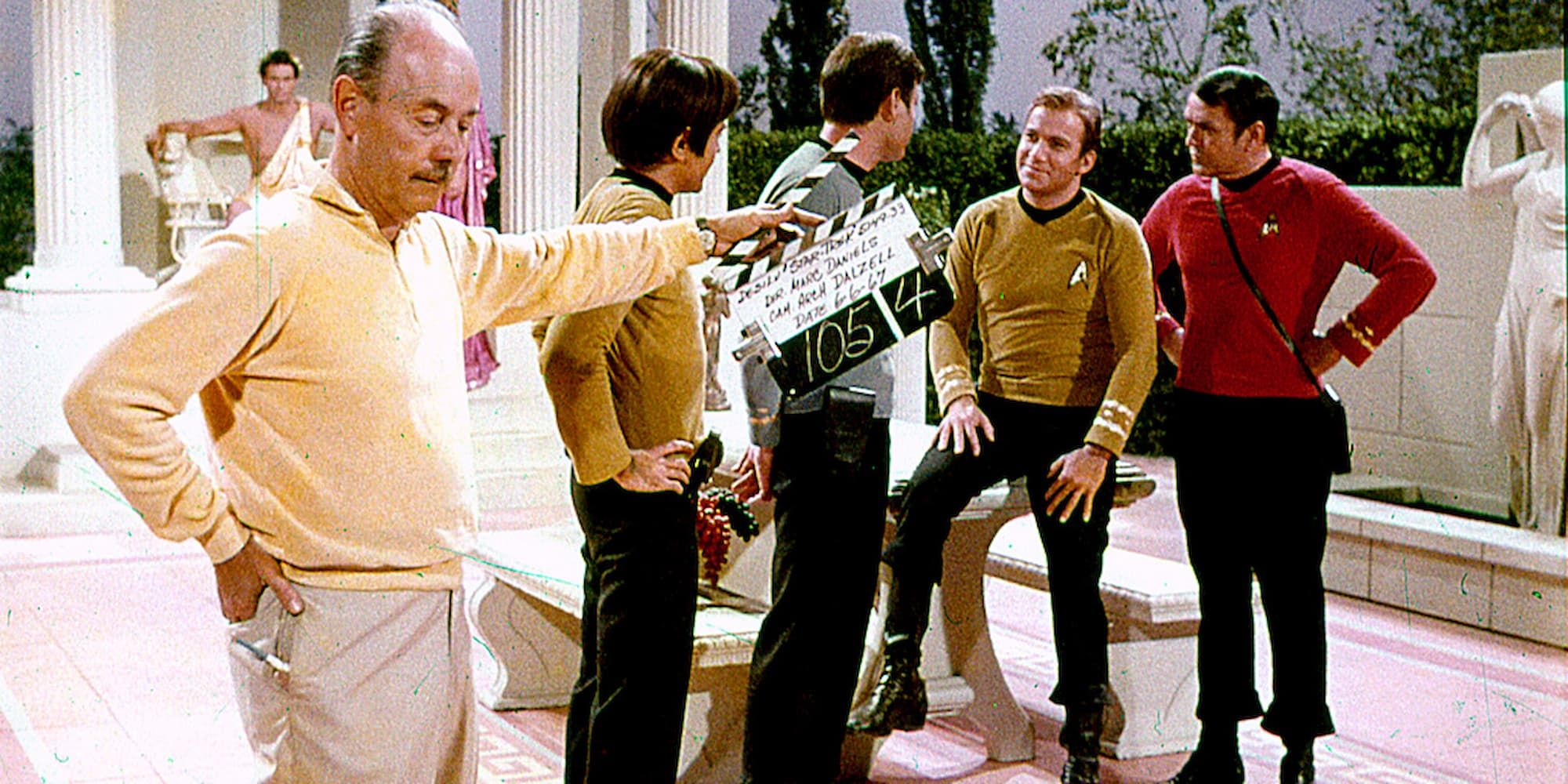 Star Trek The Orgininal Series Cast Filming