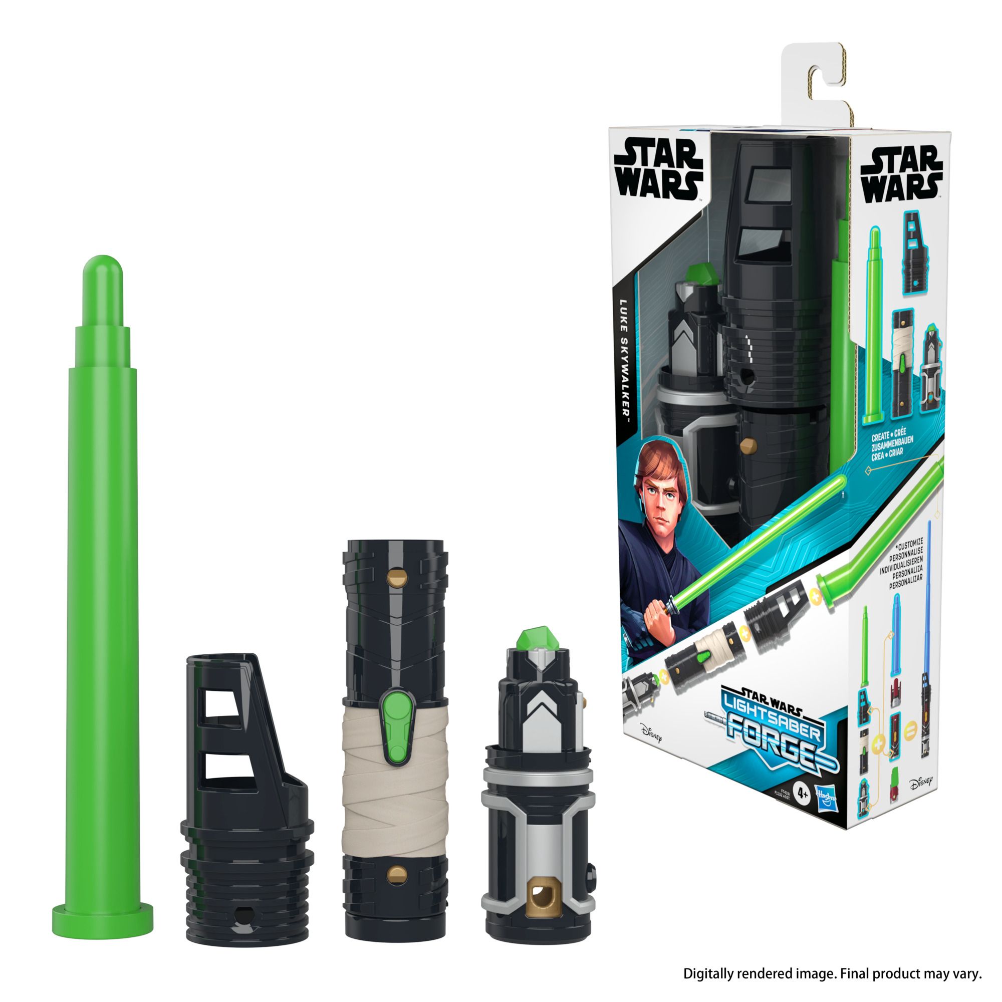 Hasbro Reveals New Collectible Lightsaber, Action Figures Based on The