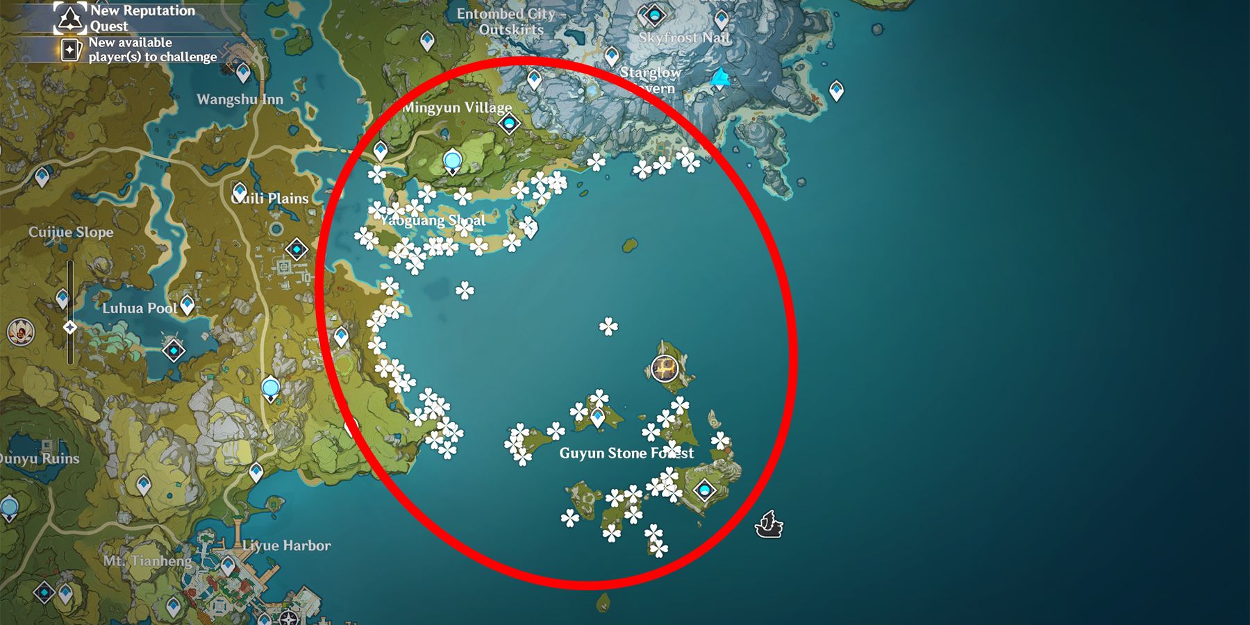 starconch locations in genshin impact