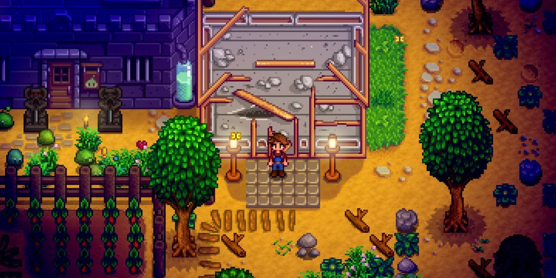 Stardew Valley Player Creates Impressive Plant-Themed Room in the Game