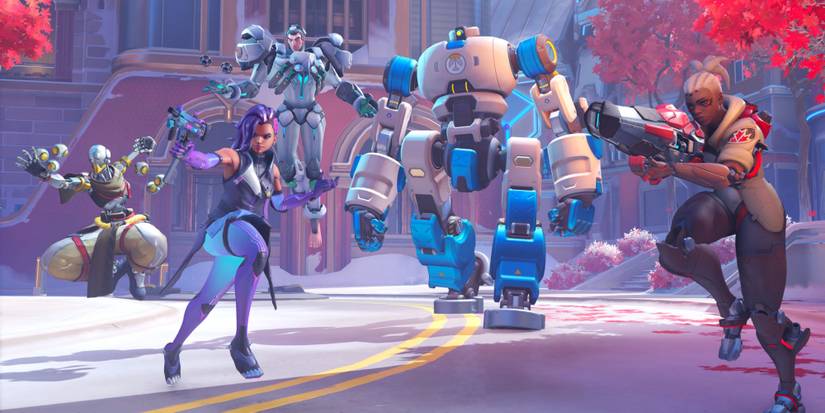 Push Robot with surrounding team